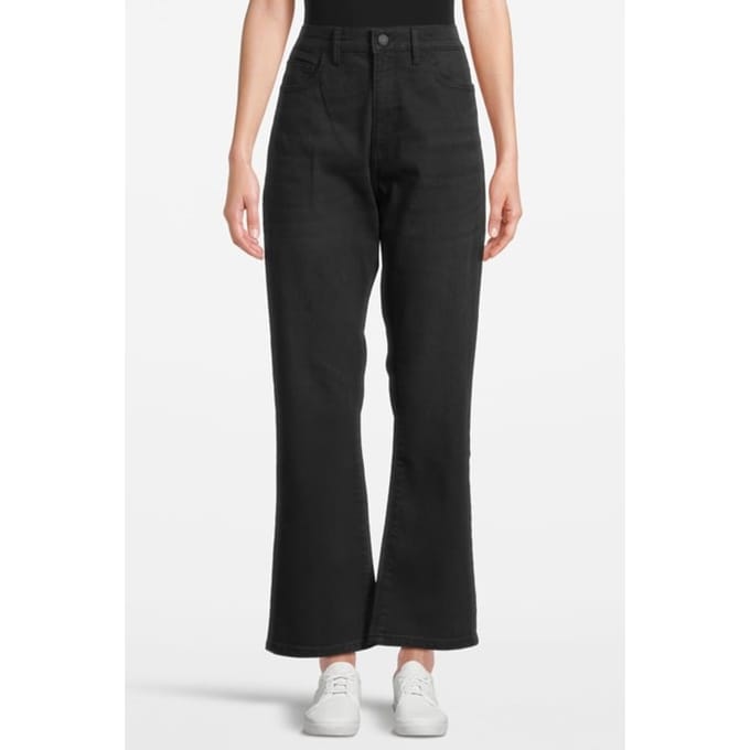 French Connection Boot Cut Jean Black Taglia: 6 | Pantaloni larghi Outlet | Donna | Nero