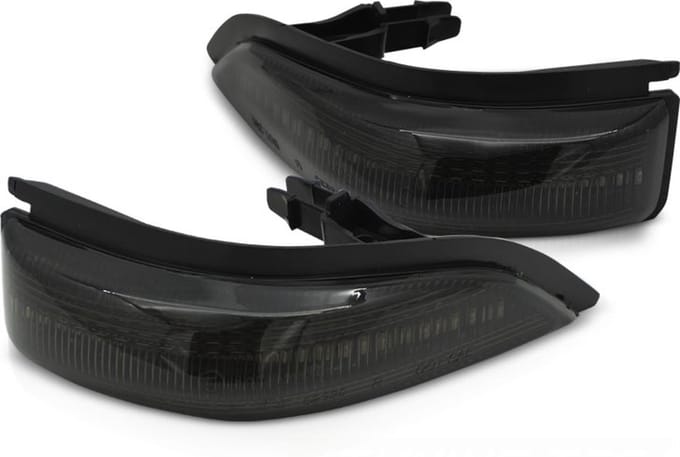 Spiegelknipperlichten - Toyota Yaris III 2011-2019 - LED - smoke