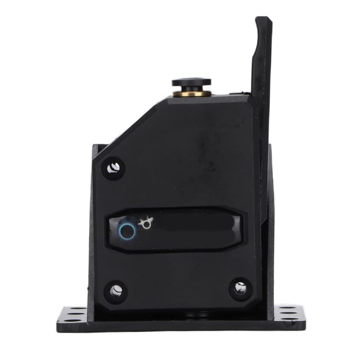Extrudeur Amélioré Robuste Durable Unique Double Engrenage pour Pièces de Rechange d'Imprimante 3D Noir noir