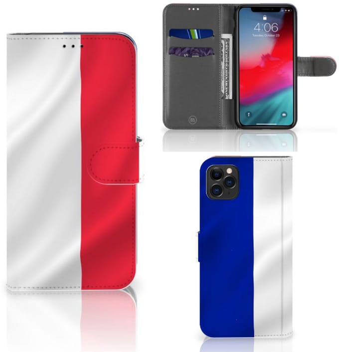 Apple iPhone 11 Pro Max Bookstyle Case Frankrijk