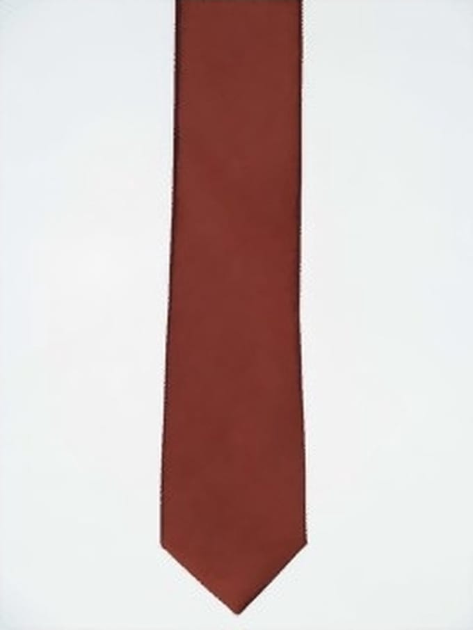 Das slimline zijde cognac
