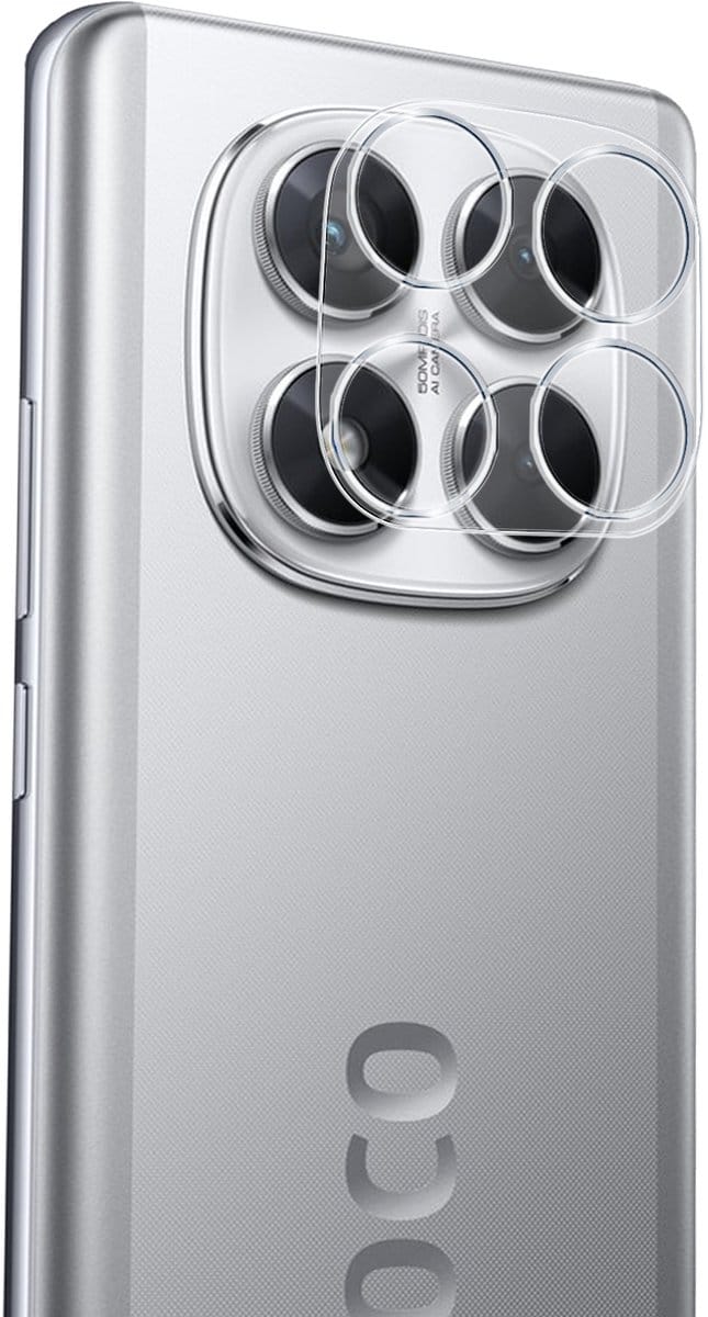 Camera Lens Protector - Geschikt voor Xiaomi Poco X7 - Extra Sterk - Gehard Glas - Camera Screenprotector - Beschermglas - Tempered Glass - Screen Protector