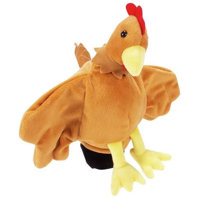 Beleduc - Handpop - Kip - 18 cm