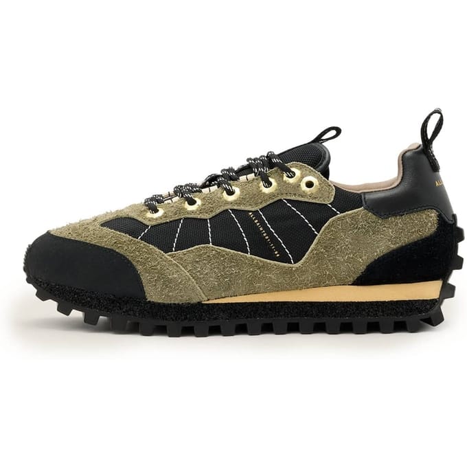 AllSaints Nevis Sneaker Khaki Green Taglia: 41 | Sneakers Outlet | Donna | Marrone