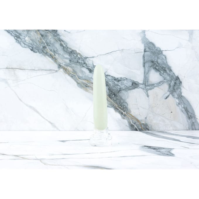 Yoni Wand - Witte Jade (10 cm) voor Yoni Massage