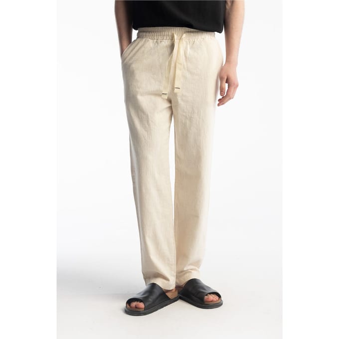 Rechtoe-rechtaan Broek met Koordtaille