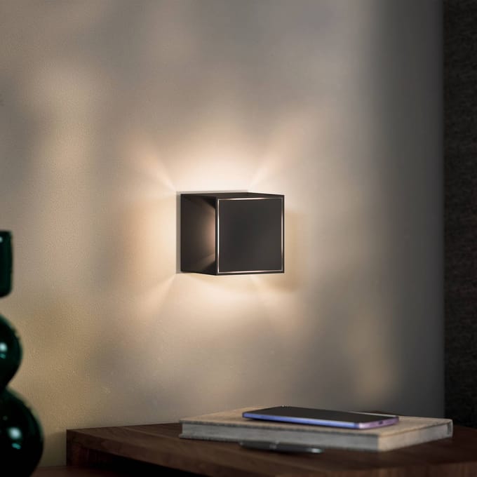 Sigor Nutalis mini LED tafellamp, zwart, IP54, dimbaar