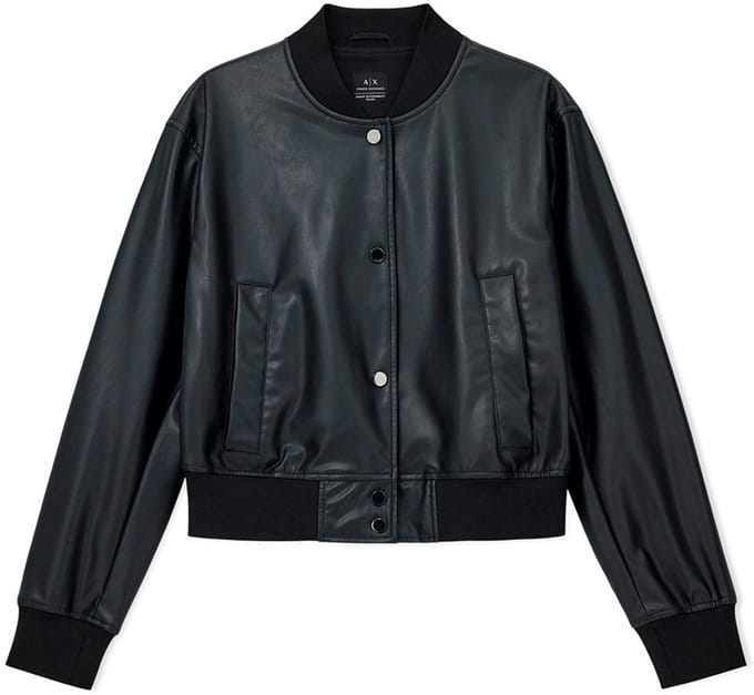 Armani Exchange Xw001432_af16618 Jas Zwart S Vrouw