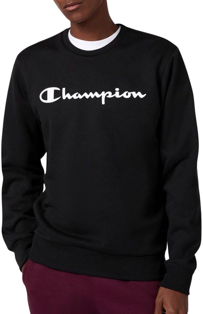 Champion Script Logo Crewneck Sweater Heren - Maat M