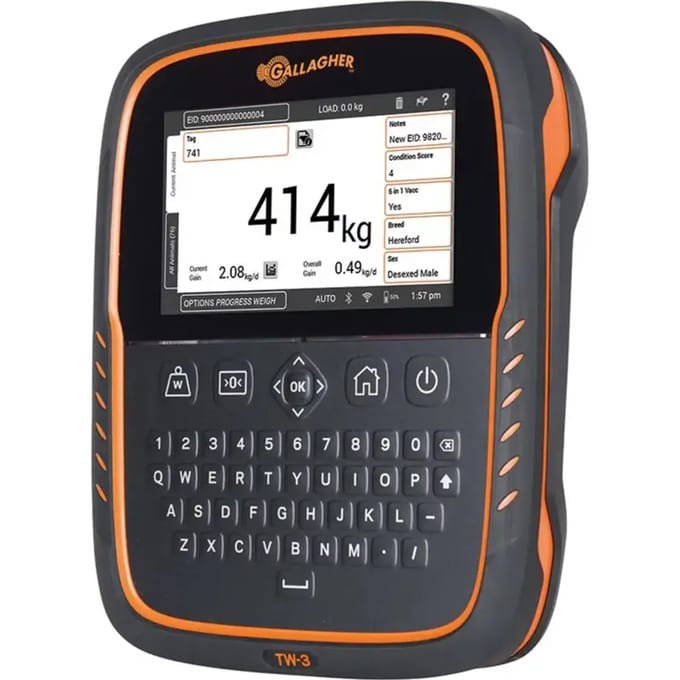 W&EID Weegschaal TW-3 met Data Recorder - Professionele weegschaal met geavanceerde opslag