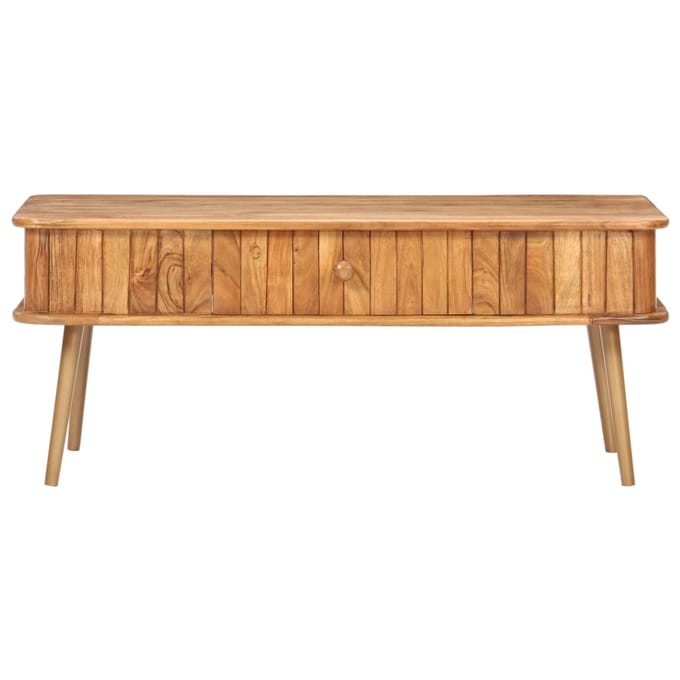 vidaXL - Salontafel - 100x50x40 - cm - massief - acaciahout