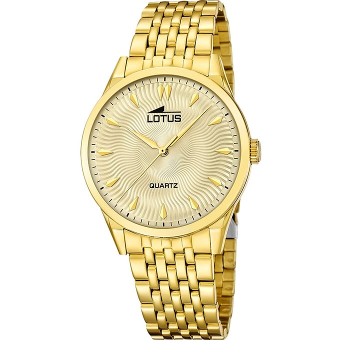 Lotus Casual 19057/2 Acero Clasico Horloge