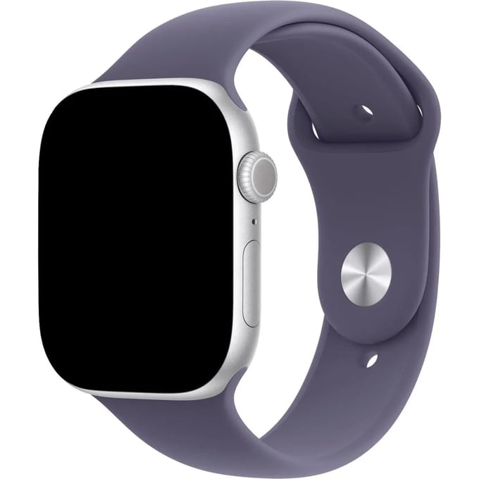 2+2 | Apple Watch Bandje Ovaro - Siliconen - Zachtpaars
