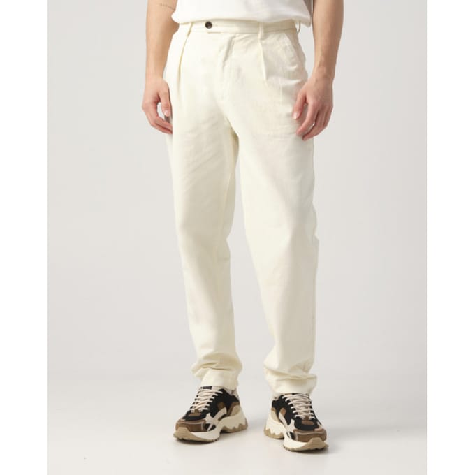 J.C. RAGS Pantalon Heren Wit