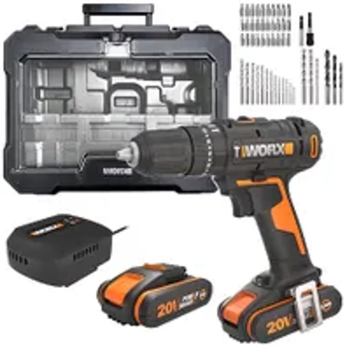Worx Klopboormachine Wx370.2 - 20v - (2x 1,5ah)