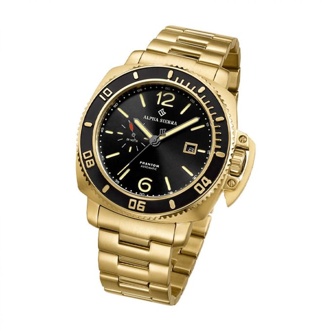 Alpha Sierra Automatic Phantom G003 Heren Horloge 44mm 5 ATM