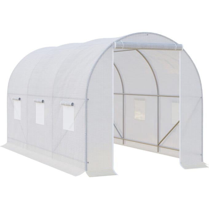 4goodz Outsunny tunnelkas foliekas kweekkas 350x200x200 cm -