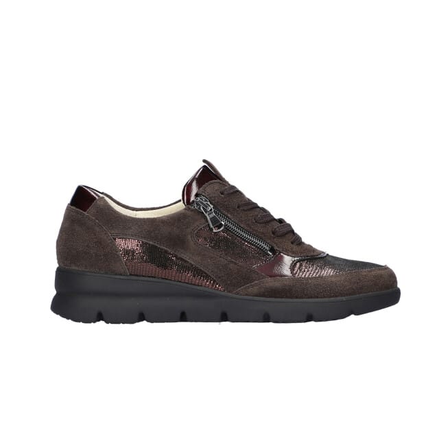 Dames Sneakers Waldlaufer H-bruni Darkbrown 902001 Donkerbruin - Maat 41