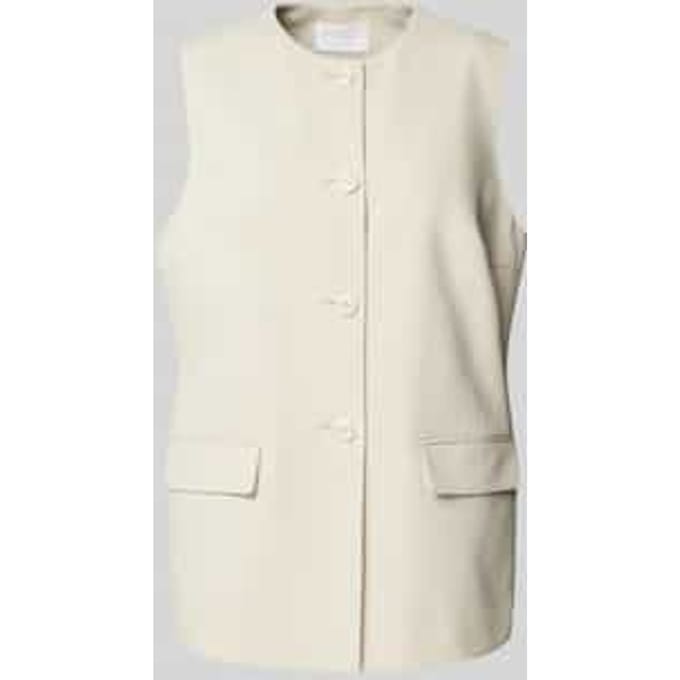 Gilet met ronde hals