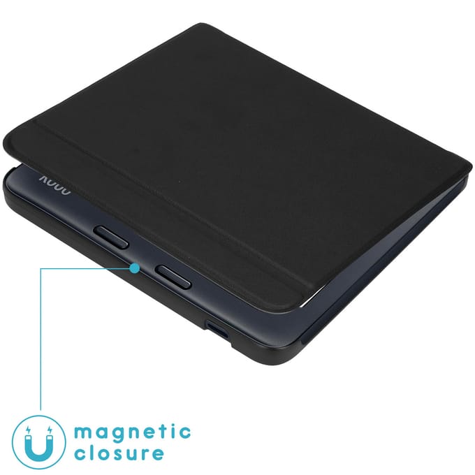 imoshion Slim Hard Case Bookcase voor de Kobo Libra 2 / Tolino Vision 6 - Zwart