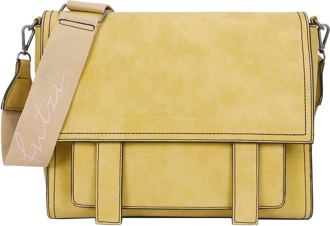 Fritzi aus Preußen Schoudertas Fritzi Jive Satchel Camille Mosterdgeel