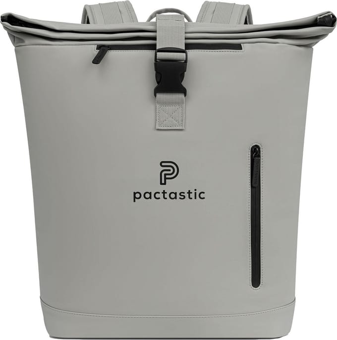 Pactastic Daypack Rugzak met laptopvak Urban Collection Rolltop Backpack 45 cm 24L Grey Grijs