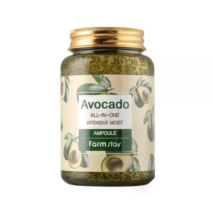 Farmstay Avocado Alles-In-Eén Intensief Hydraterende Ampoule Voedend 250ml beige