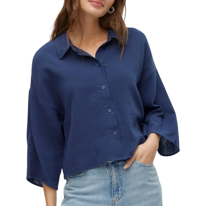 Vero Moda Milo 2/4 Overhemd Dames - Maat L