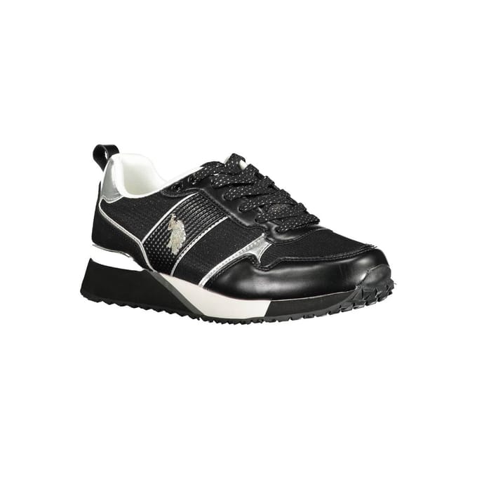 U.S. POLO ASSN. Witte Eco Suede Vrouwen Sneakers