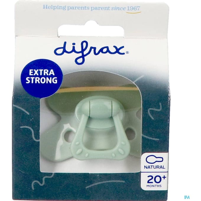 Difrax Fopspeen Special Edition Natural Green Jade 18m+ 1 Speen