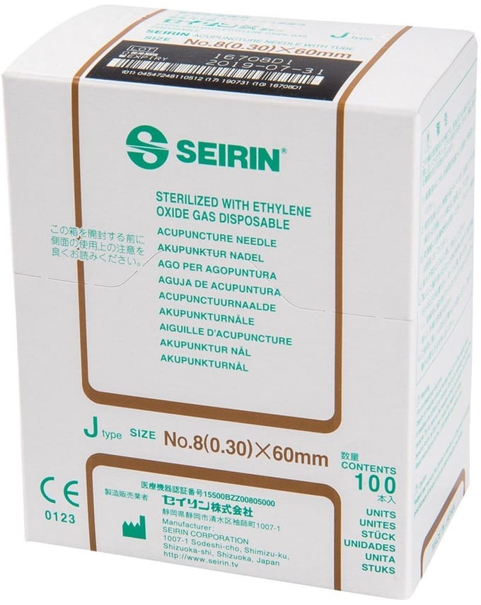 Seirin J-Type no.8 Dry Needling 0,30 x 60 mm