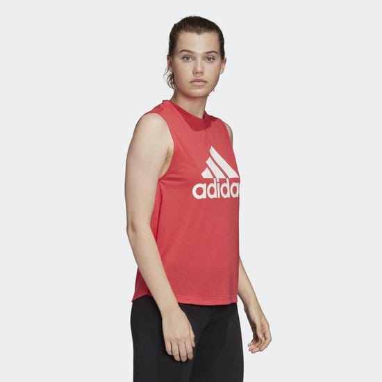 adidas W MH BOS TANK - Maat S
