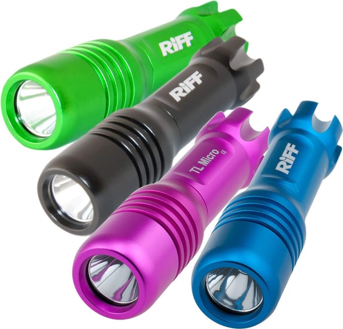 Riff TL micro Blauw Led duiklamp