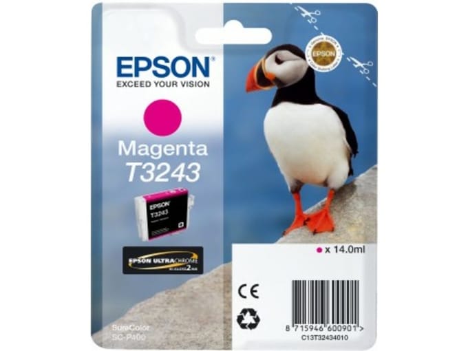 Epson C13T32434010 inktcartridge voor printer, magenta