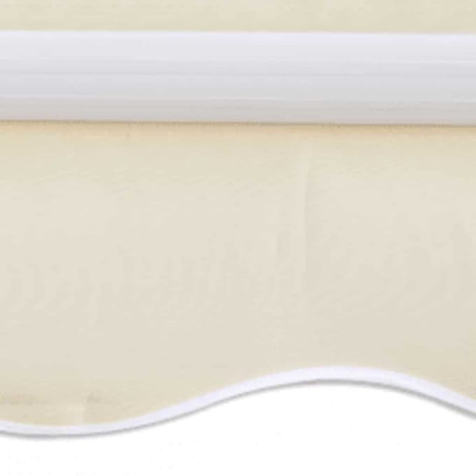 vidaXL - Luifel - gemotoriseerd - uitschuifbaar - 600 - cm - crème