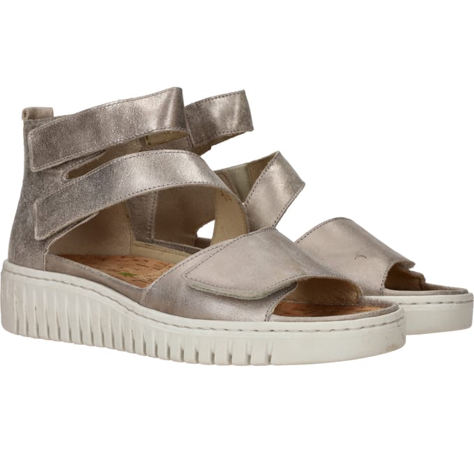 Waldlaufer -Dames - brons - sandalen - maat 40