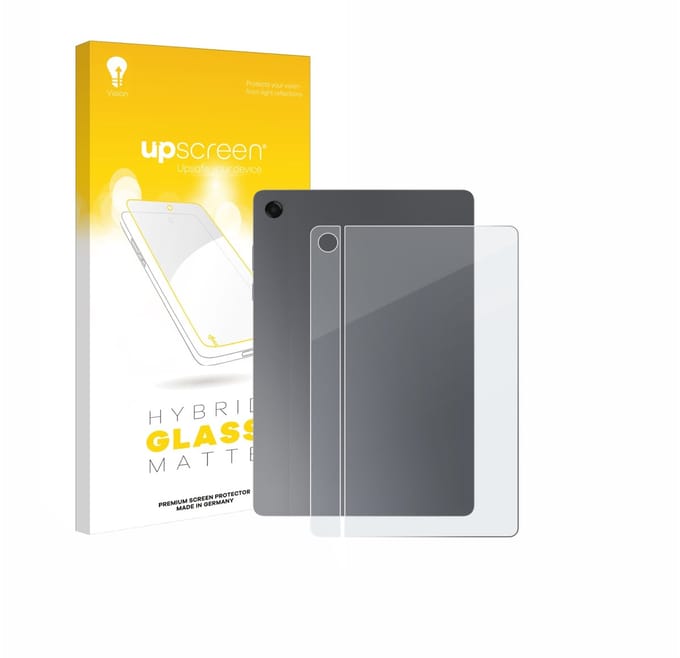 upscreen - Screenprotector voor Samsung Galaxy Tab A11 Plus 5G 11" (Achterkant) - Folie Beschermfolie Beschermglas matte