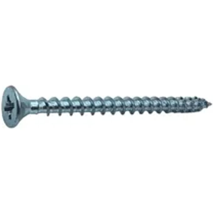 Sencys Universele Schroef Gegalvaniseerd Verzonken Kop Pozi - 6x80mm - 5 Stuks
