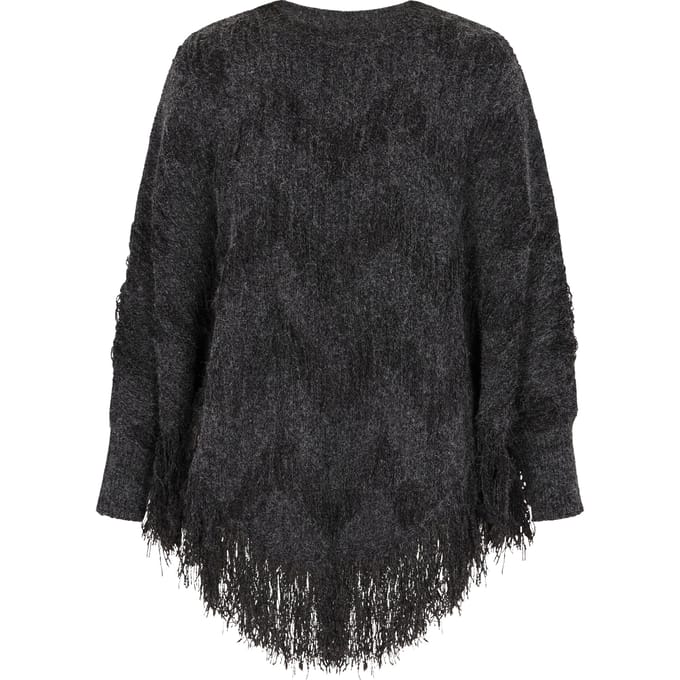usha Jumper Dames antraciet gem