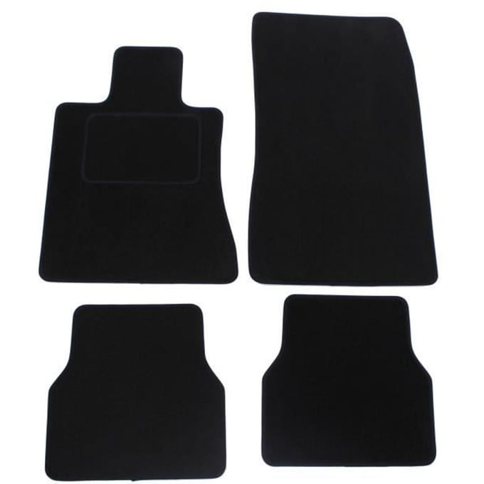 Vloermatten - BMW - E30 - Zwart velours - Nauwkeurige pasvorm - Antislip