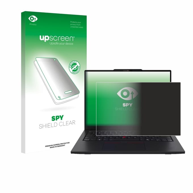 upscreen - privacy screenprotector voor Lenovo ThinkPad L13 Gen 6 - Folie Beschermfolie Blauwlichtfilter