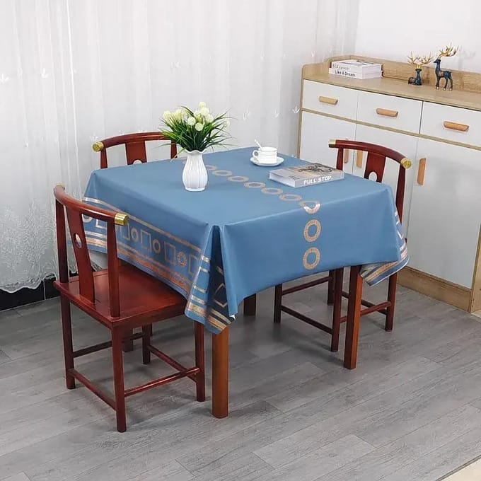 Vierkant PVC Verdikt Tafelkleed Oliebestendig Waterdicht Hittebestendig Wasvrij Tafelkleed Huishoudelijke Eettafel Salontafel Hoes 45x65cm gray