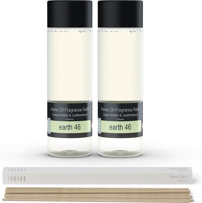 JANZEN Home Fragrance Refill Earth 46 2-pack Incl. Sticks