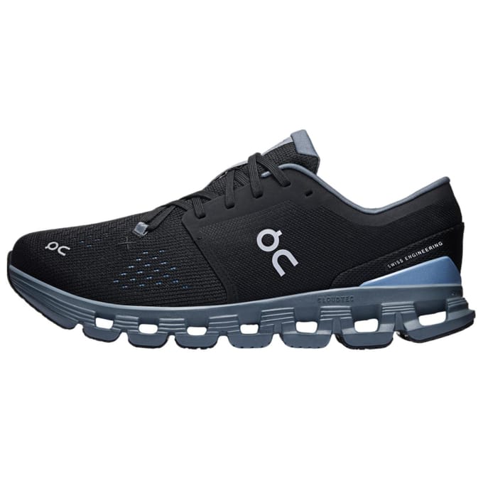 ON Cloud X 4 Zwart Chambray Heren Sneakers 3ME30041446 42 black