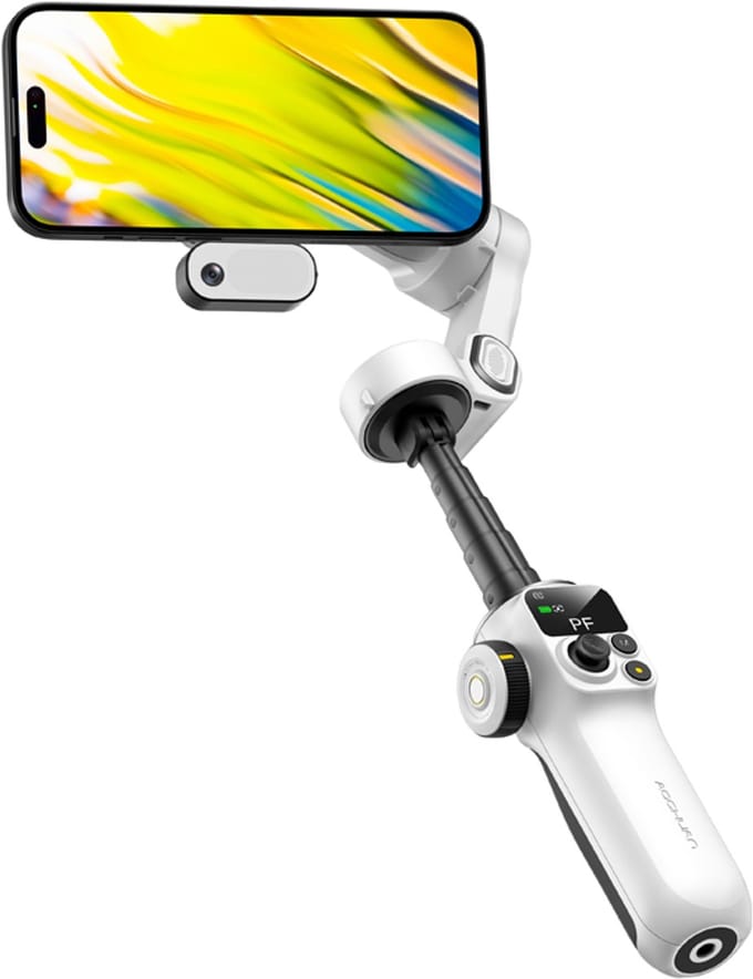 AOCHUAN P2 Gimbal with AI Sensor (White)