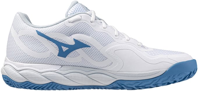 Mizuno Tennisschoen Padelschoen Wave Enforce Court CC Dames Wit