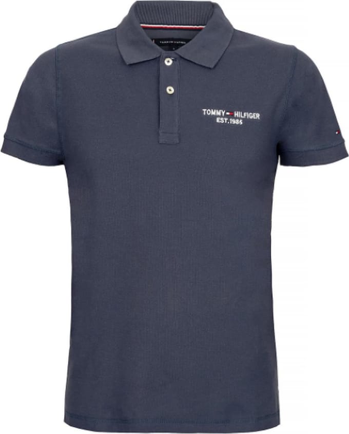 Tommy Hilfiger | Polo heren | Twilight navy | geborduurd logo | L