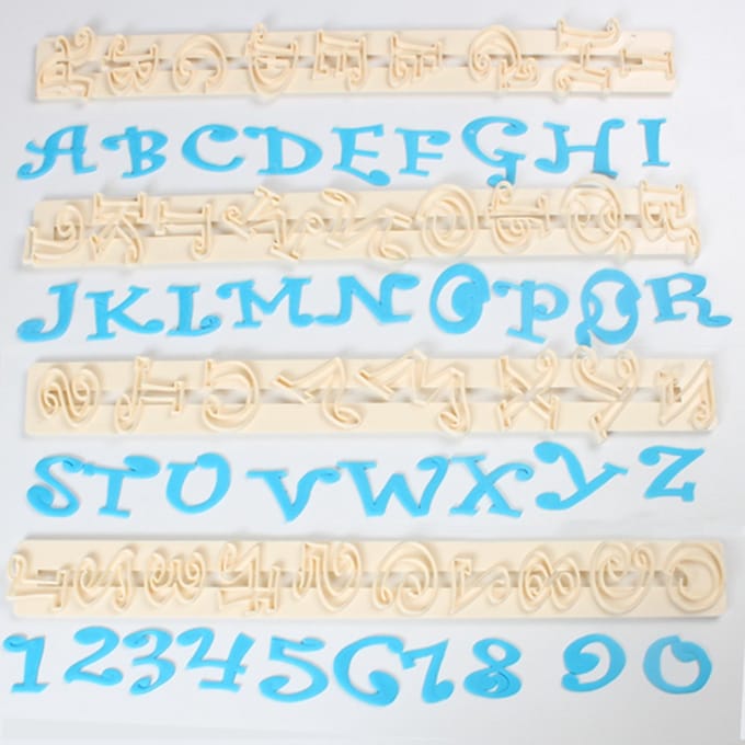 FMM Tappit Uitsteker Alfabet & Nummers Chunky Funky