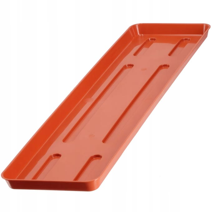 Plastieken Balkonbak Onderzetter 60cm - Terracotta