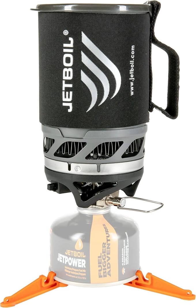 Gasbrander - Compacte brander - Snel koken - Lichtgewicht ontwerp - 0.8 Liter - Houtskool